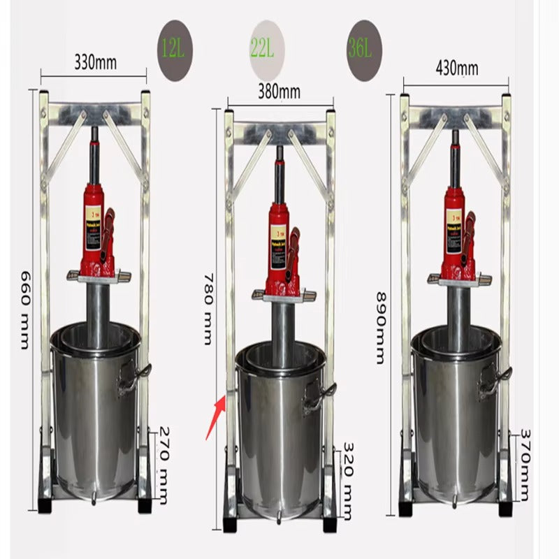 SIMOLIA® Hydraulic Fruit Press