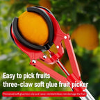 SIMOLIA® Soft-Grip Three-Claw Fruit Picker