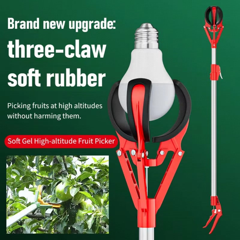 SIMOLIA® Soft-Grip Three-Claw Fruit Picker