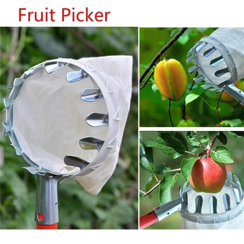 SIMOLIA® Fruit Picker with Long Extension Pole & Catching Bag