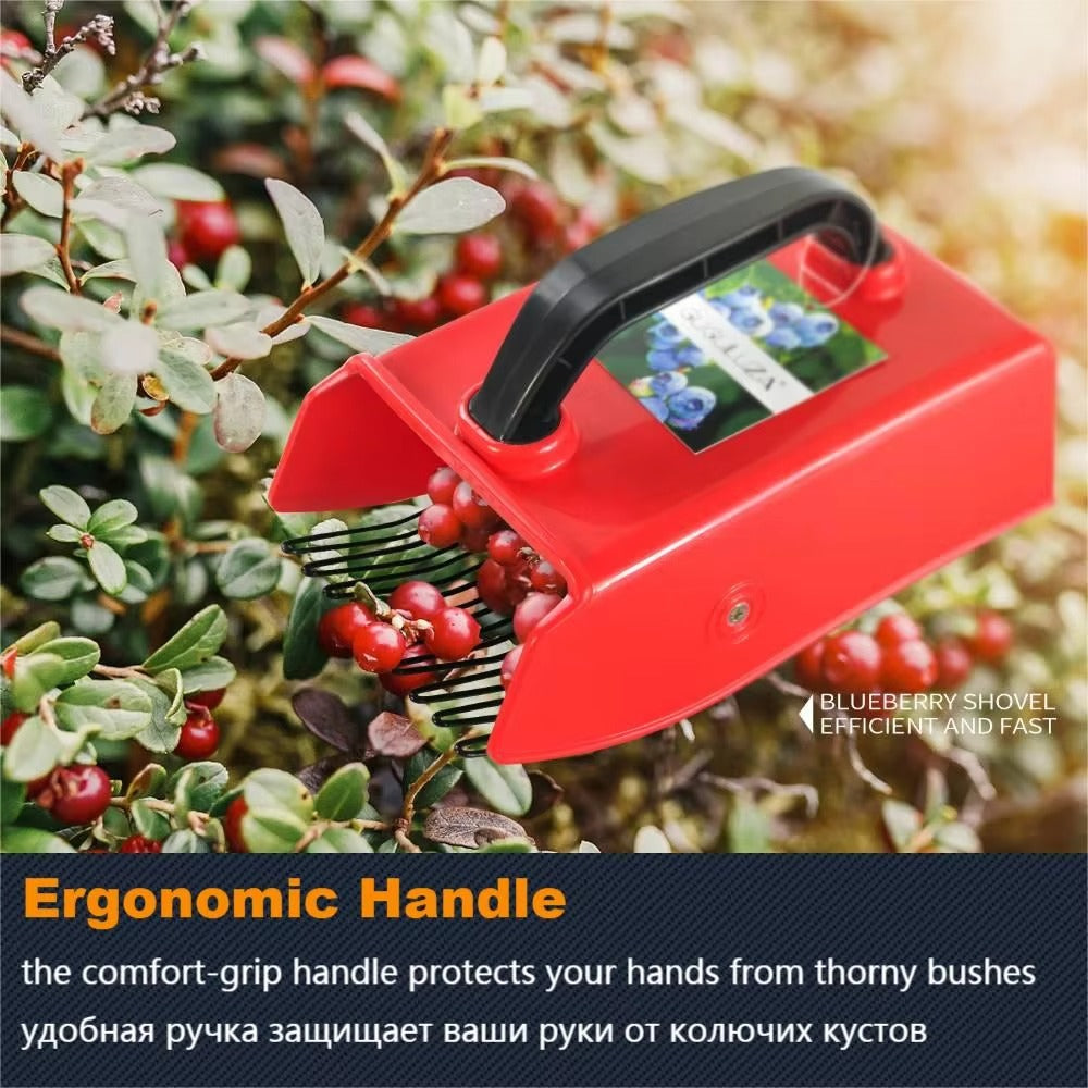 Portable Berry Picker – Metal Comb Fruit Picking Tool