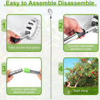 SIMOLIA® Fruit Picker with Long Extension Pole & Catching Bag