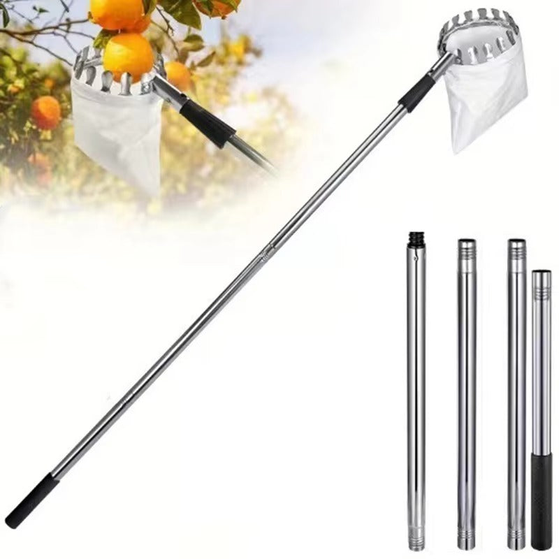 SIMOLIA® Fruit Picker with Long Extension Pole & Catching Bag