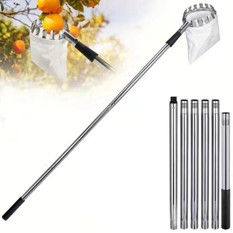 SIMOLIA® Fruit Picker with Long Extension Pole & Catching Bag
